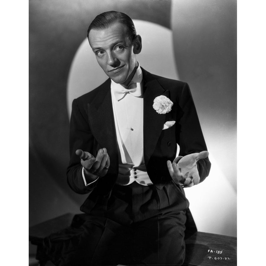 Fred Astaire in Formal Suit Photo Print Image 1