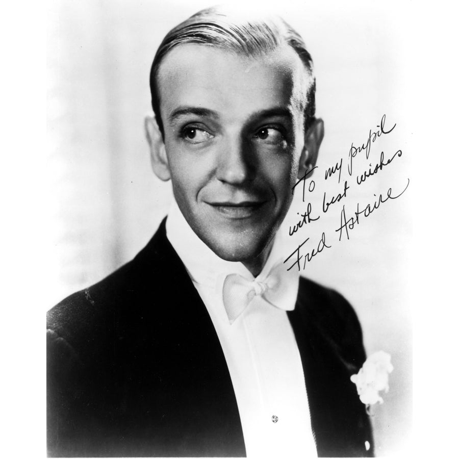 Signed Fred Astaire Photo Print Image 1