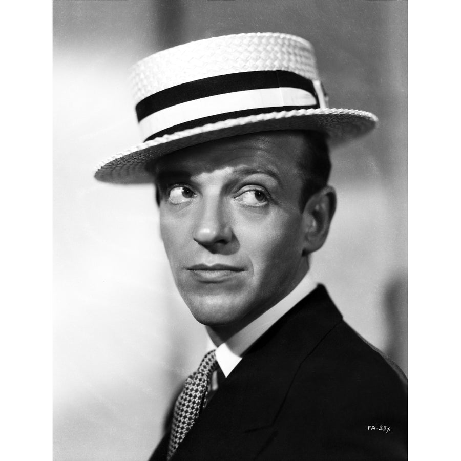 Fred Astaire Posed with a Straight Face in Suit Photo Print Image 1