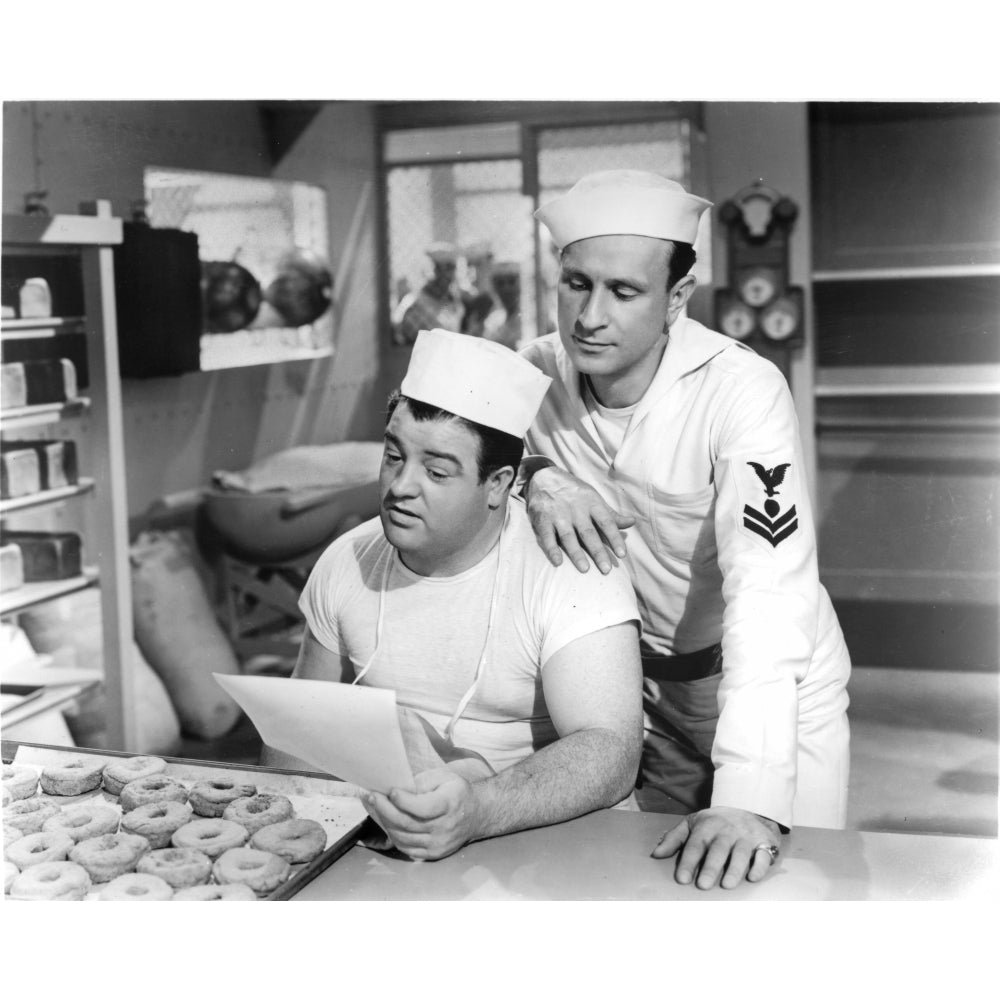 Abbott and Costello in Sailor Uniforms Photo Print Image 1