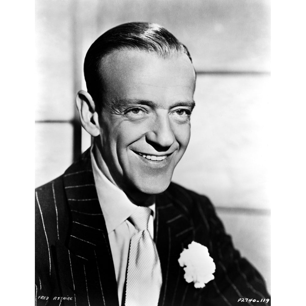 Fred Astaire Posed in Suit and Tie Photo Print Image 1