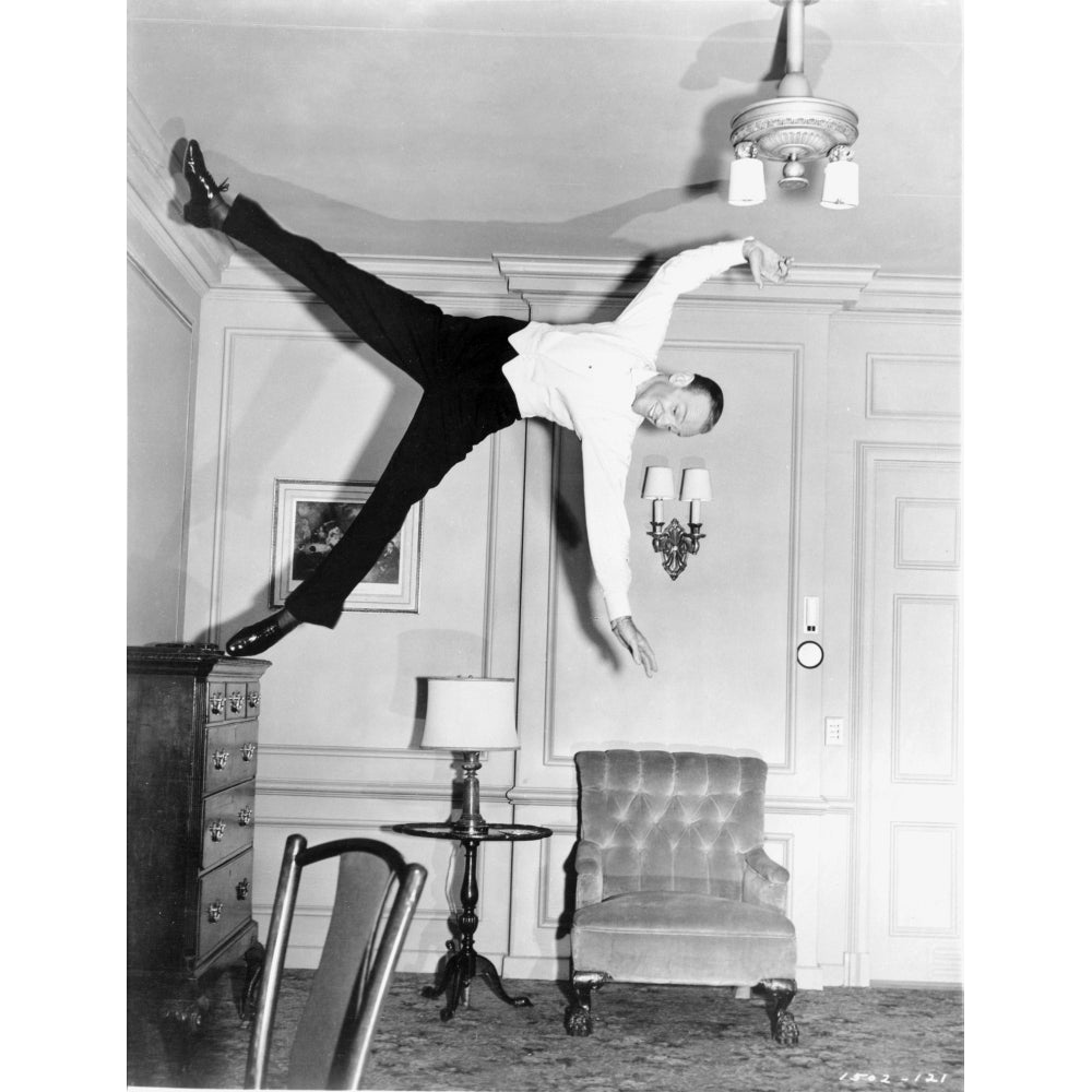 Film still Fred Astaire falling from a wooden draw Photo Print Image 1