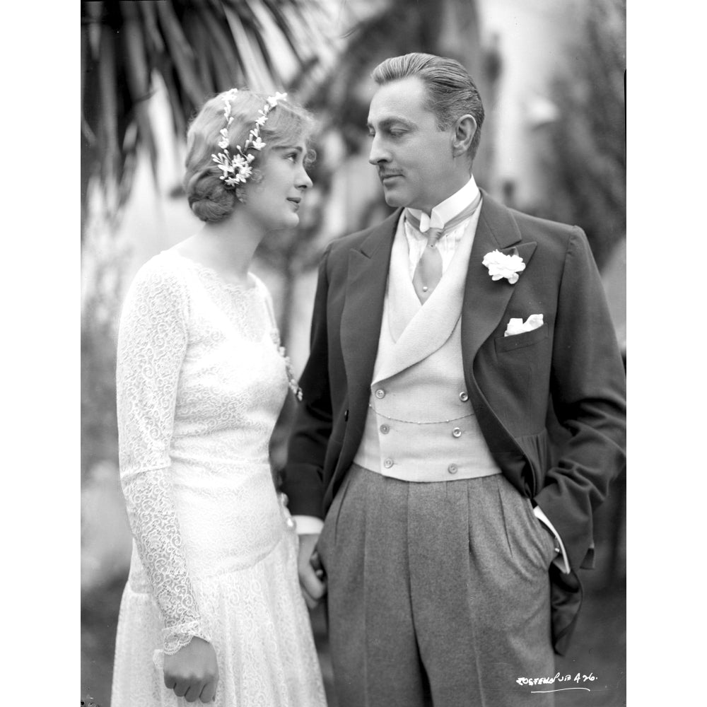 John Barrymore and Dolores Costellos wedding Photo Print Image 1