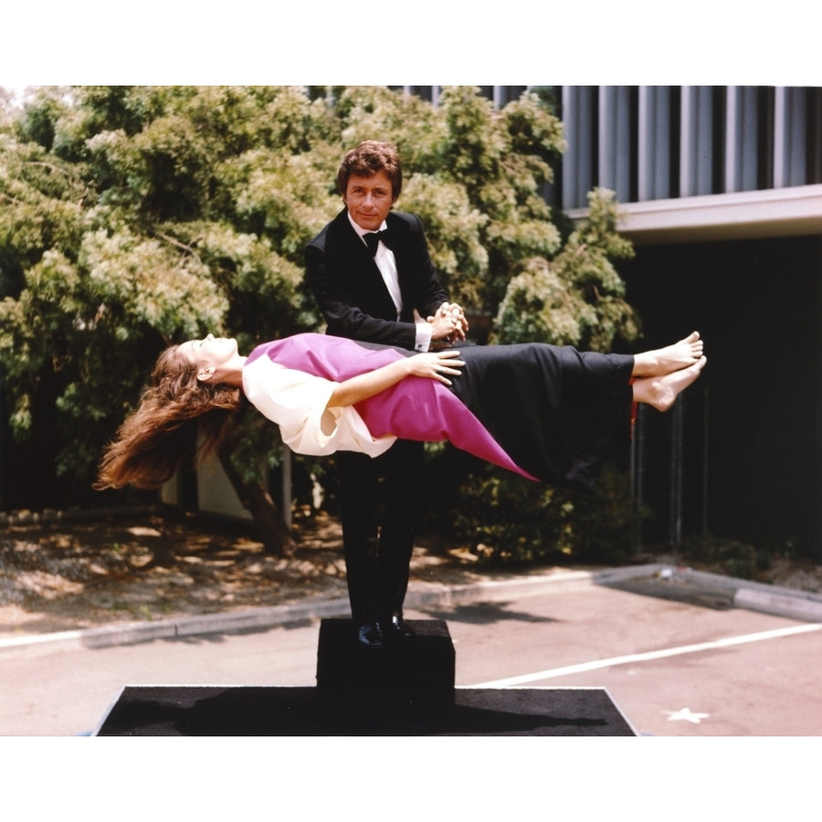 Bill Bixby Performing Lady Float Magic Trick Photo Print Image 1