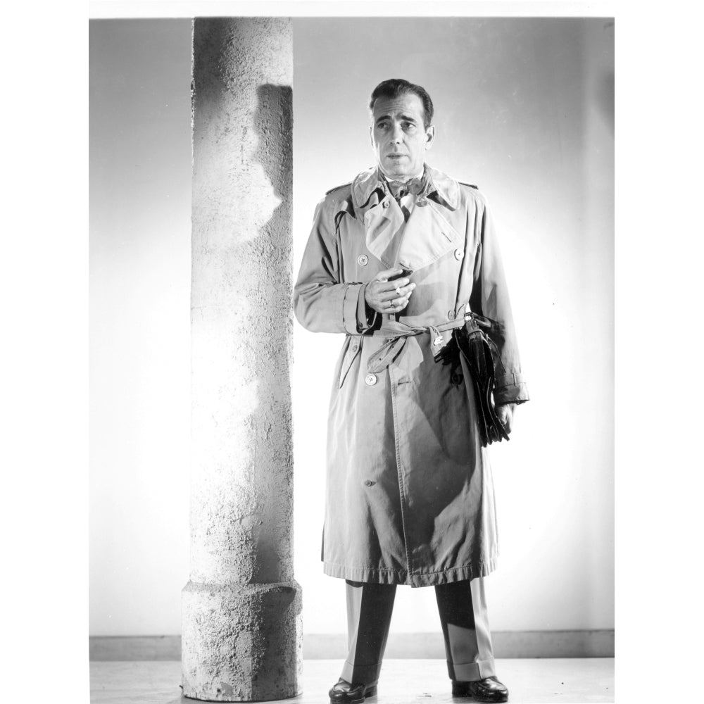 Humphrey Bogart in a trench coat Photo Print Image 1