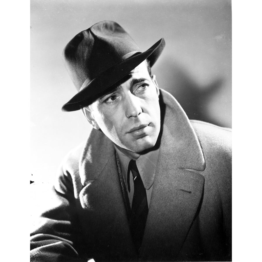 Humphrey Bogart wearing a fedora Photo Print Image 1