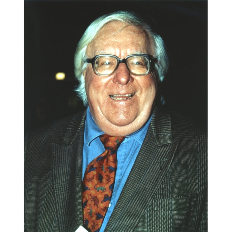 Ray Bradbury Posed in Suit and Tie Photo Print Image 1