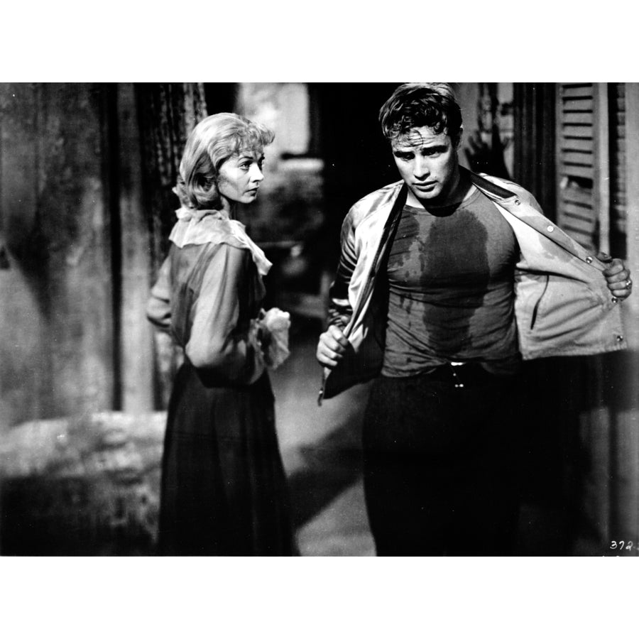 Marlon Brando and Vivien Leigh in A Streetcar named Desire Photo Print Image 1