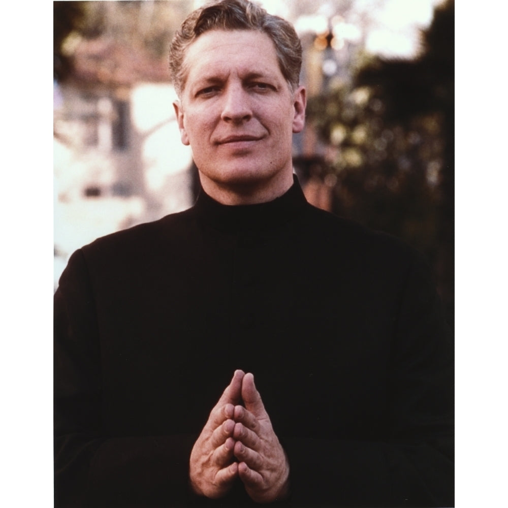 Clancy Brown Praying Pose wearing Black Sweater Portrait Photo Print Image 1