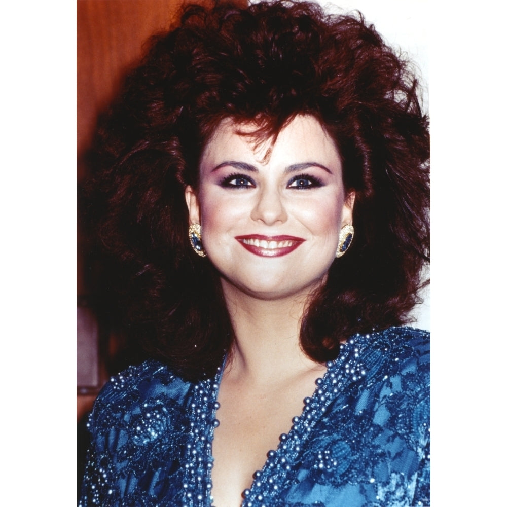 Delta Burke smiling in Glittery Dress Photo Print Image 1