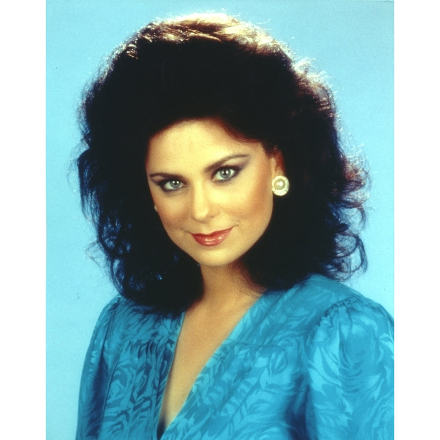 Delta Burke in Blue Dress Close Up Portrait Photo Print Image 1