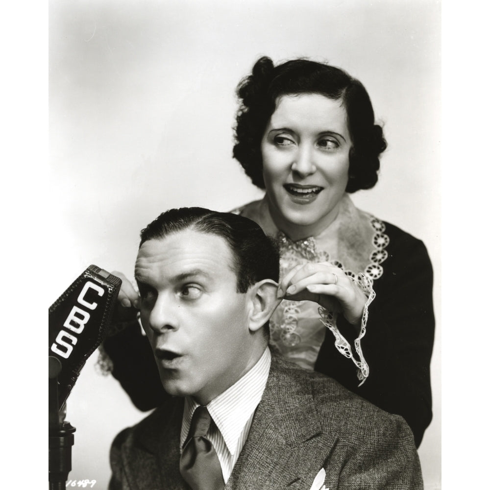 George Burns and Gracie Allen Photo Print Image 1