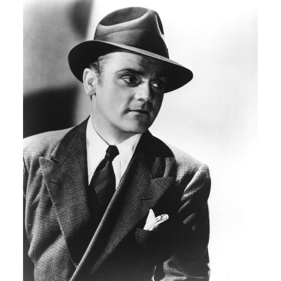 James Cagney wearing a suit and a fedora Photo Print Image 1