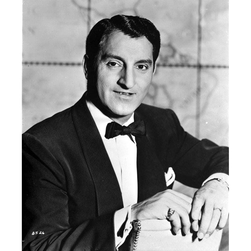 Danny Thomas wearing a suit and a bow tie Photo Print Image 1