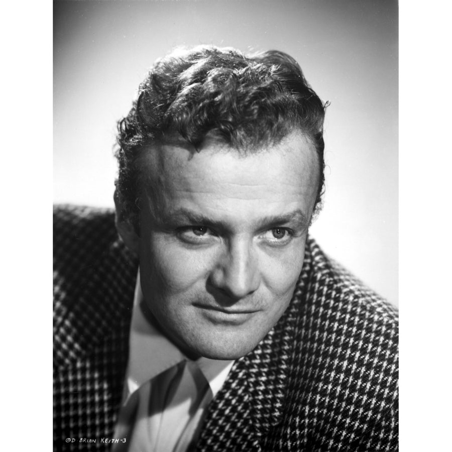 Brian Keith wearing a houndstooth jacket Photo Print Image 1