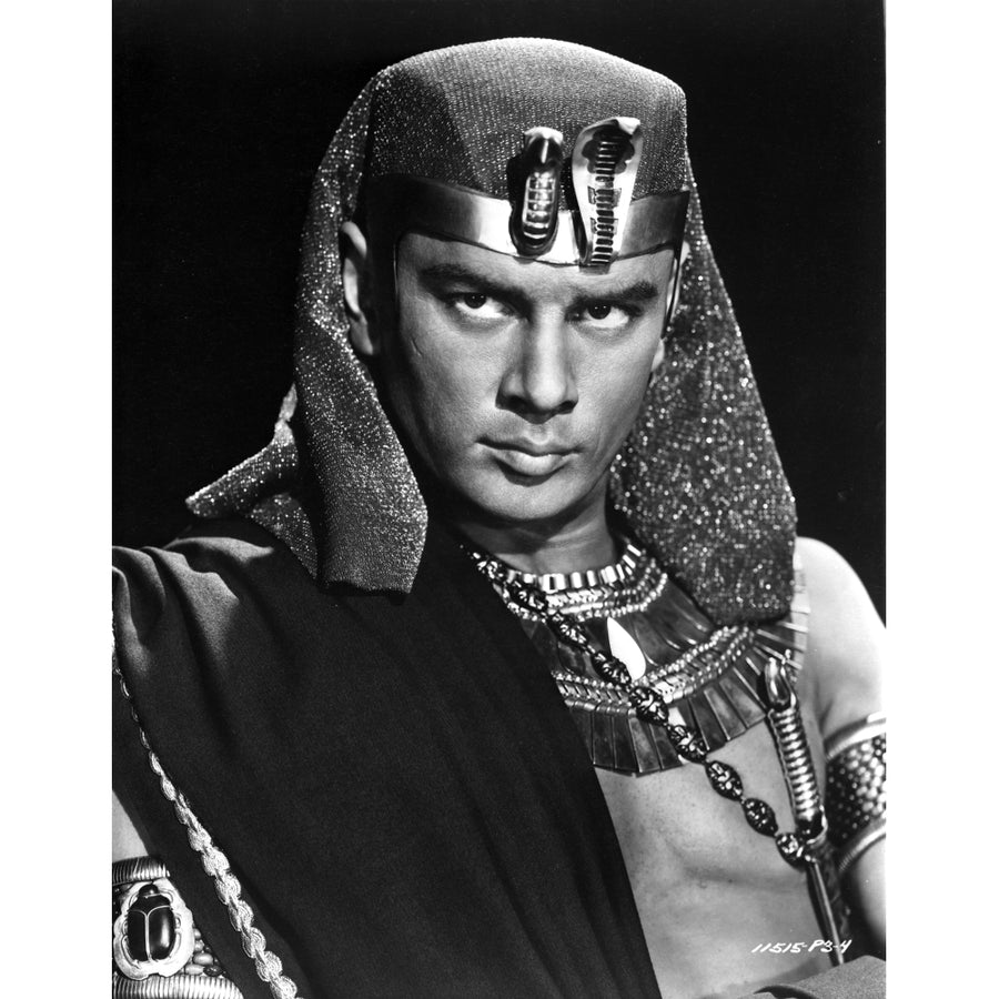 Yul Brynner in an Egyptian costume Photo Print Image 1