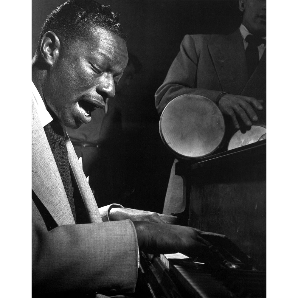 Nat King Cole performing Photo Print Image 1