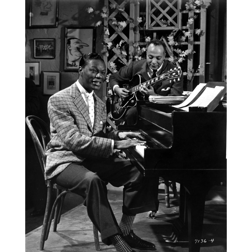 Nat King Cole performing Photo Print Image 1