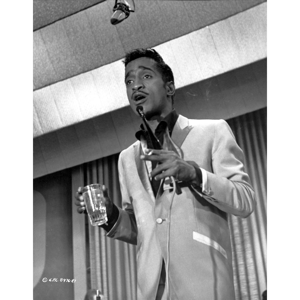 Sammy Davis Jr performing on stage Photo Print Image 1