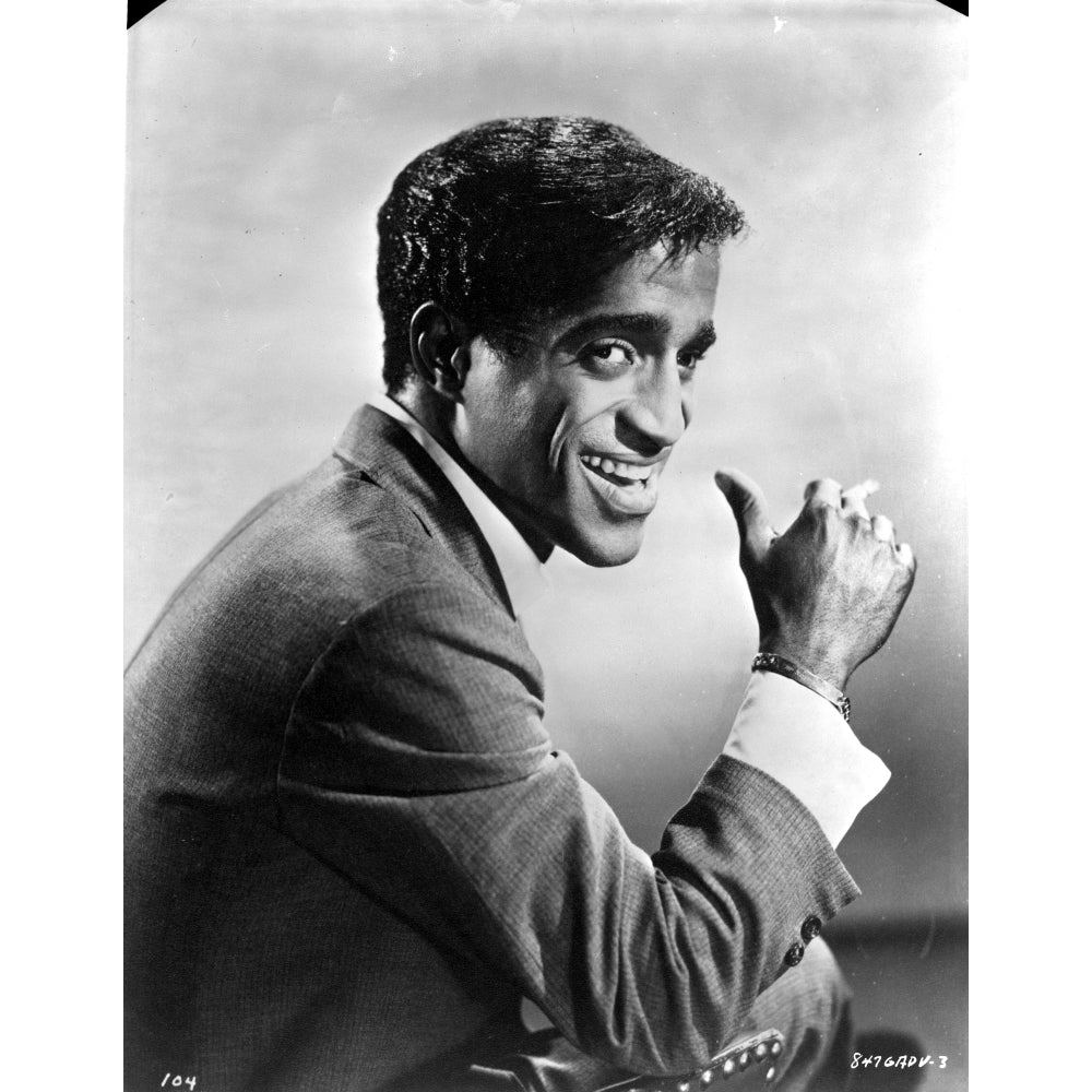 Sammy Davis Jr smiling Photo Print Image 1