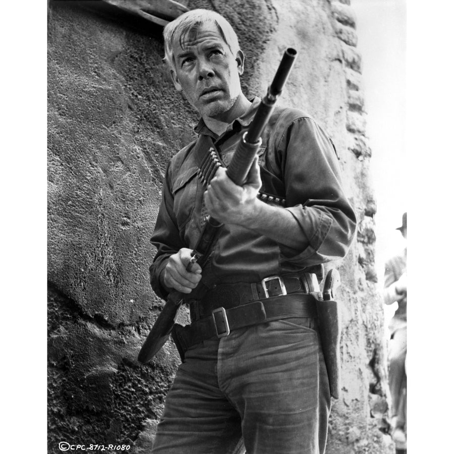 Film still t of Lee Marvin with a gun Photo Print Image 1