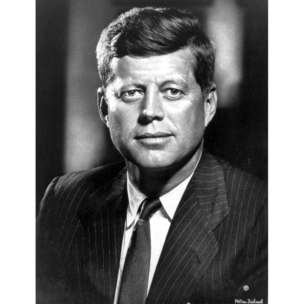 President John F Kennedy Photo Print Image 1