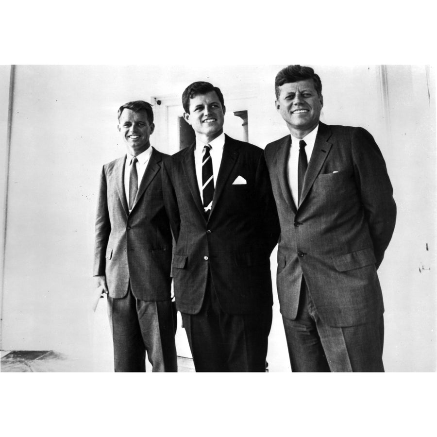 President John F Kennedy and his brothers Photo Print Image 1