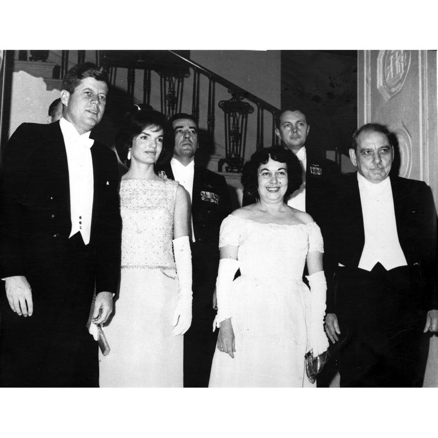 President John F Kennedy and family Photo Print Image 1