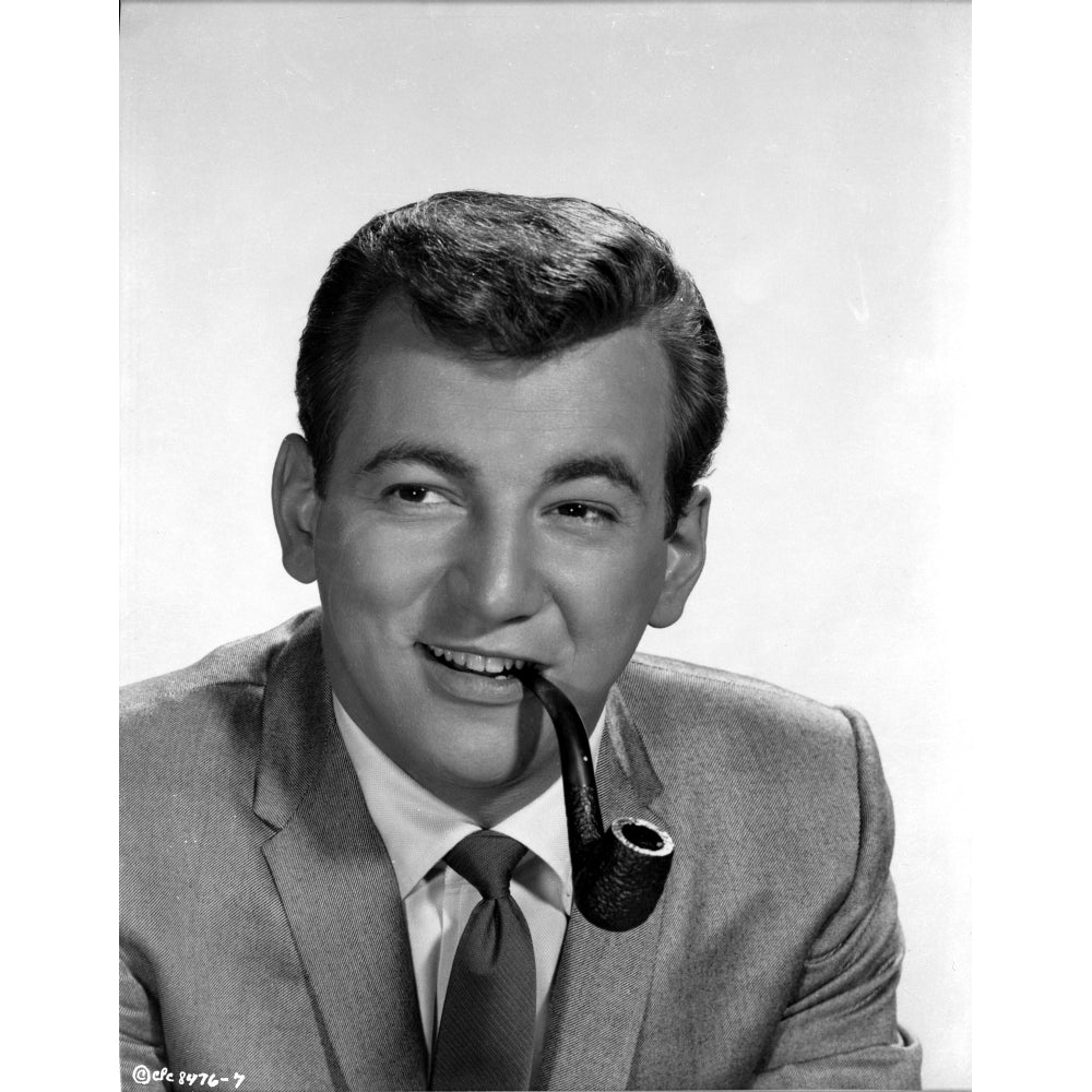 Bobby Darin smoking a pipe Photo Print Image 1