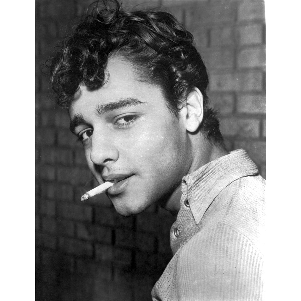 Sal Mineo smoking Photo Print Image 1