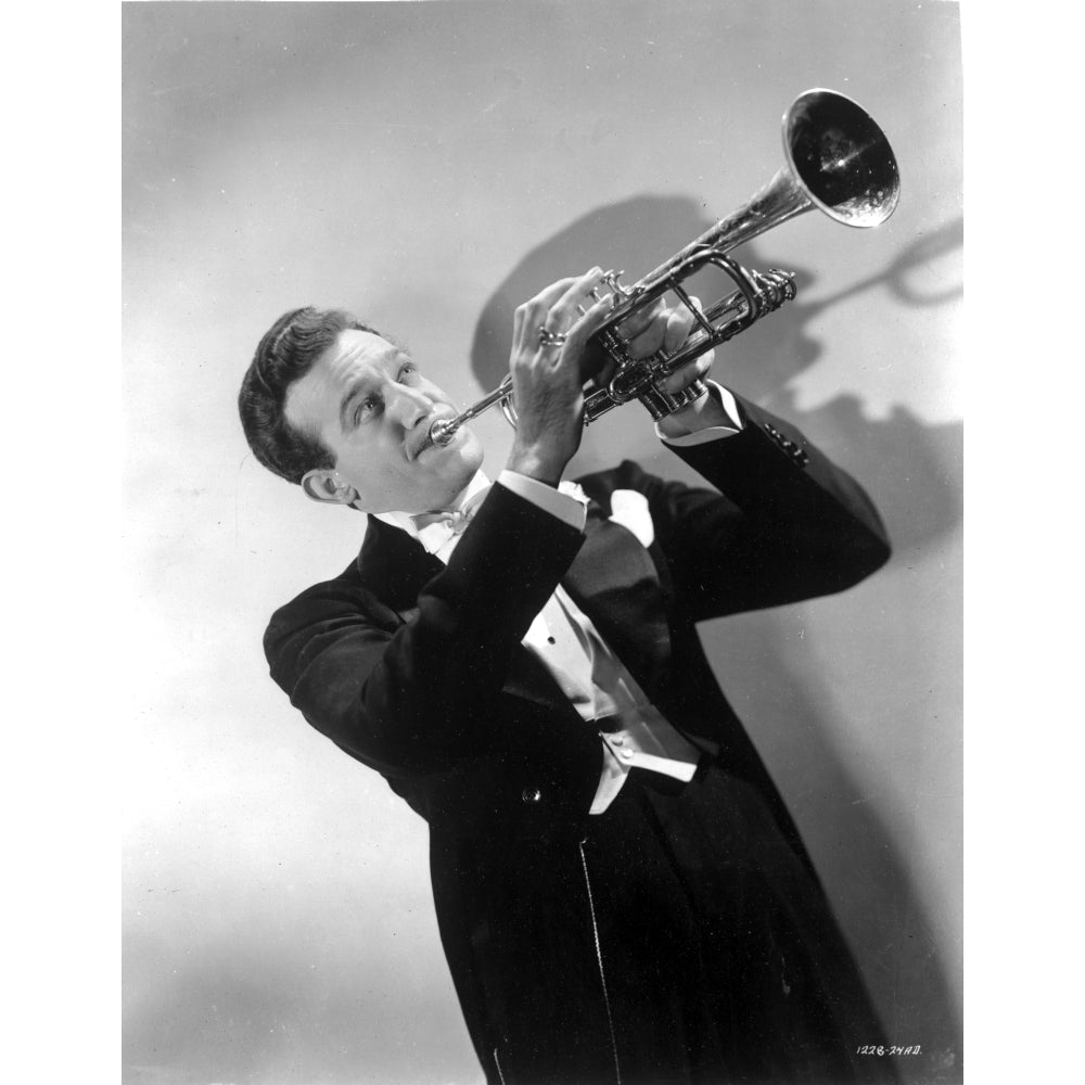 Harry James playing a trumpet Photo Print Image 1