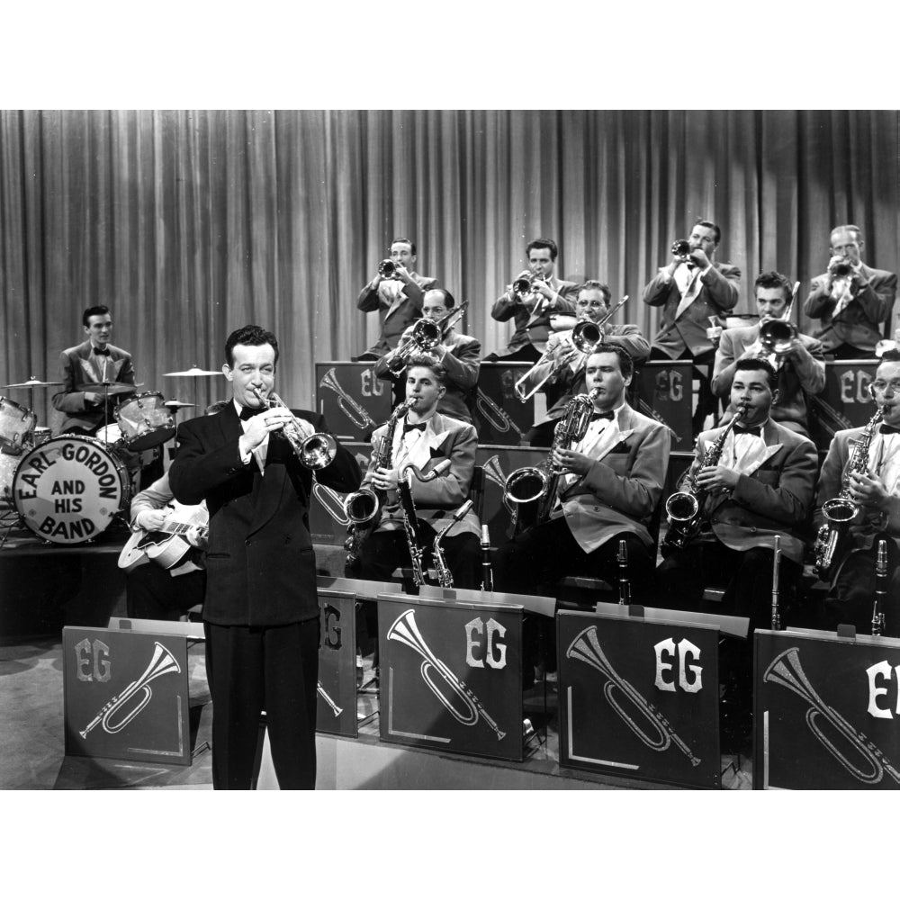 Harry James playing with a band Photo Print Image 1