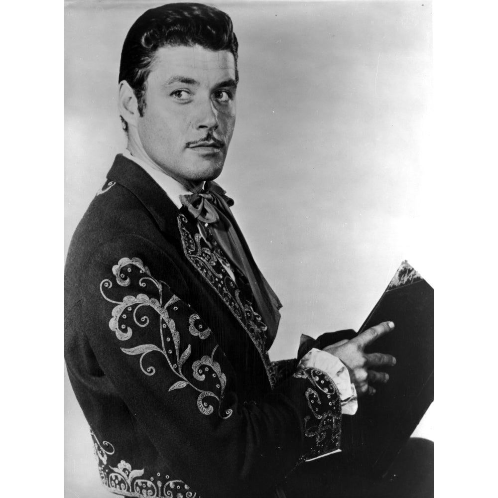 Guy Williams wearing a floral jacket Photo Print Image 1