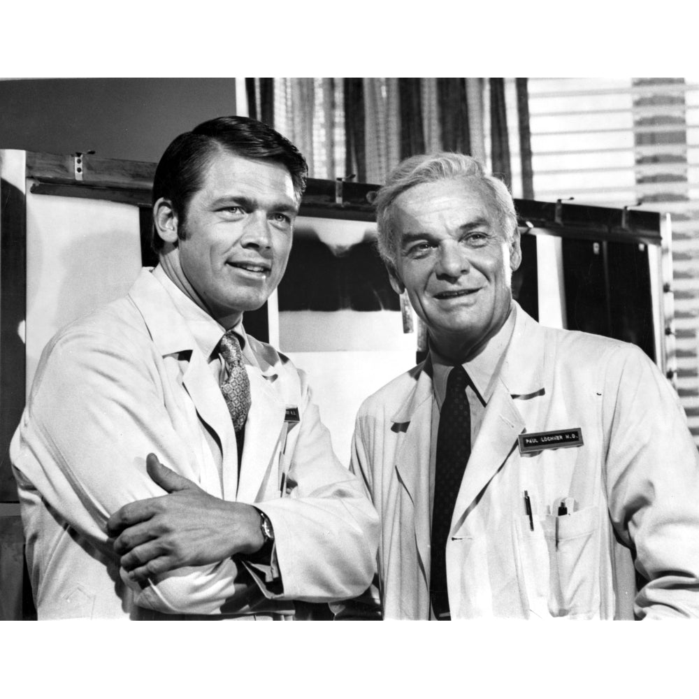 Chad Everett and his co star Photo Print Image 1