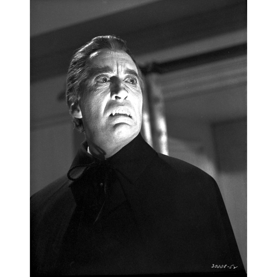 Film still of Christopher Lee as Dracula Photo Print Image 1