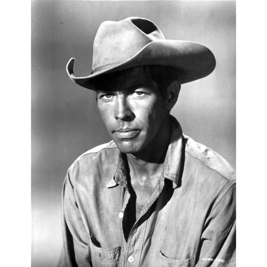 James Coburn wearing a cowboy hat Photo Print Image 1