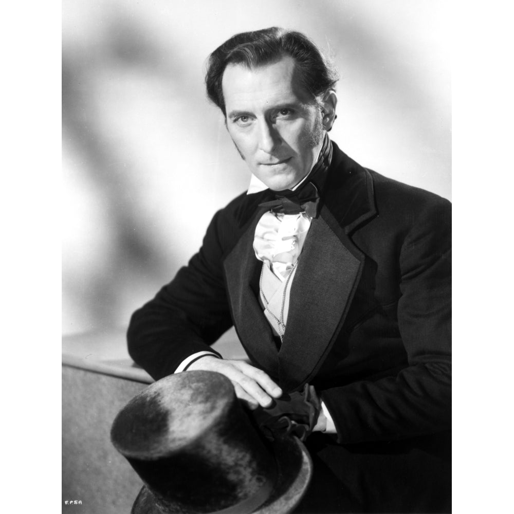 Peter Cushing with a top hat Photo Print Image 1