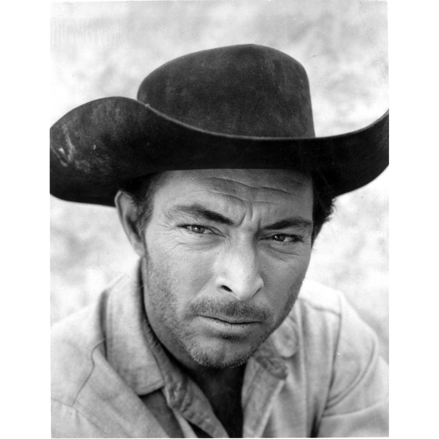 Lee Van Cleef in a cowboy hat Photo Print Image 1