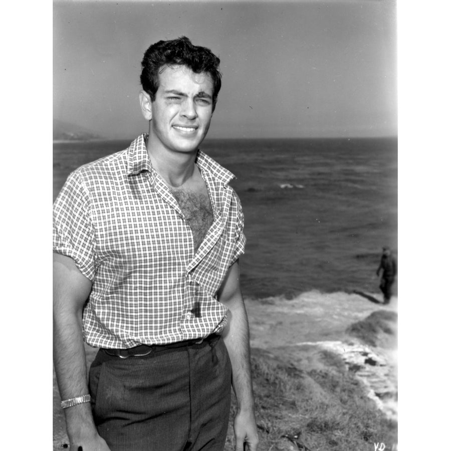 A Mark Damon at the beach Photo Print Image 1