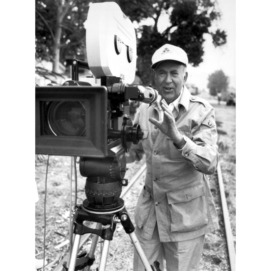 Carl Reiner behind a camera Photo Print Image 1