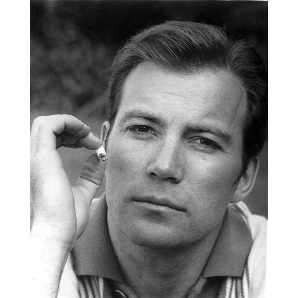 William Shatner smoking Photo Print Image 1