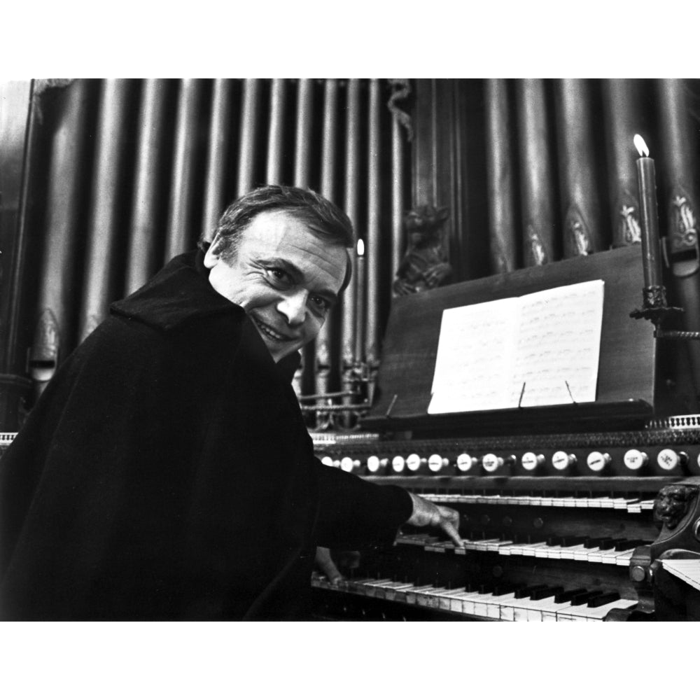 Herbert Lom playing a piano Photo Print Image 1