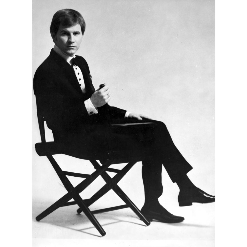 Bobby Rydell sitting wearing a tuxedo Photo Print Image 1