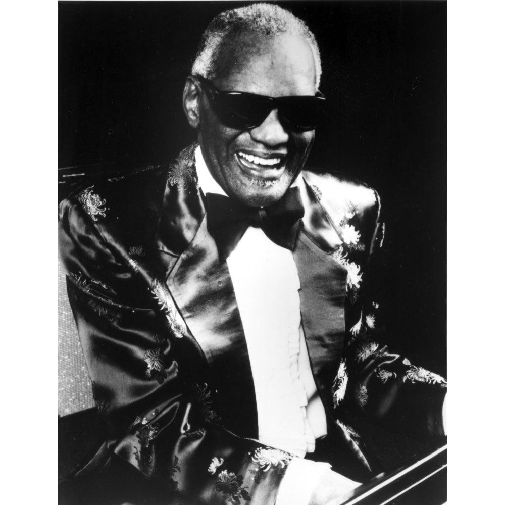 Ray Charles smiling Photo Print Image 1