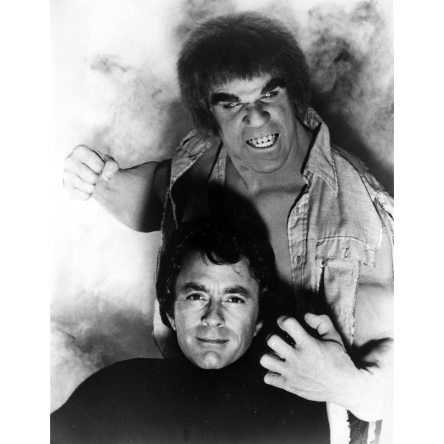 Bill Bixby and Lou Ferrigno in The Incredible Hulk Photo Print Image 1