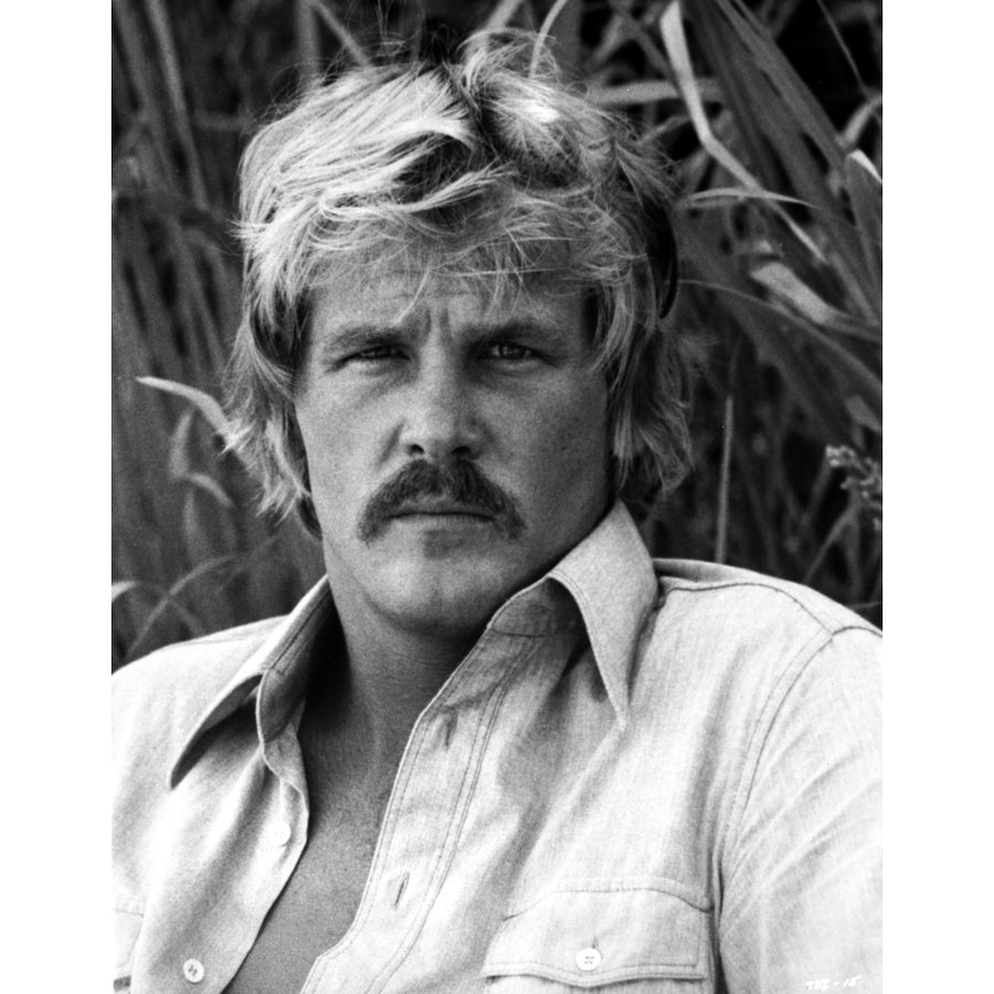 Nick Nolte outdoors with a moustache Photo Print Image 1