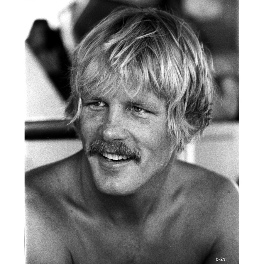 Nick Nolte shirtless with a moustache Photo Print Image 1