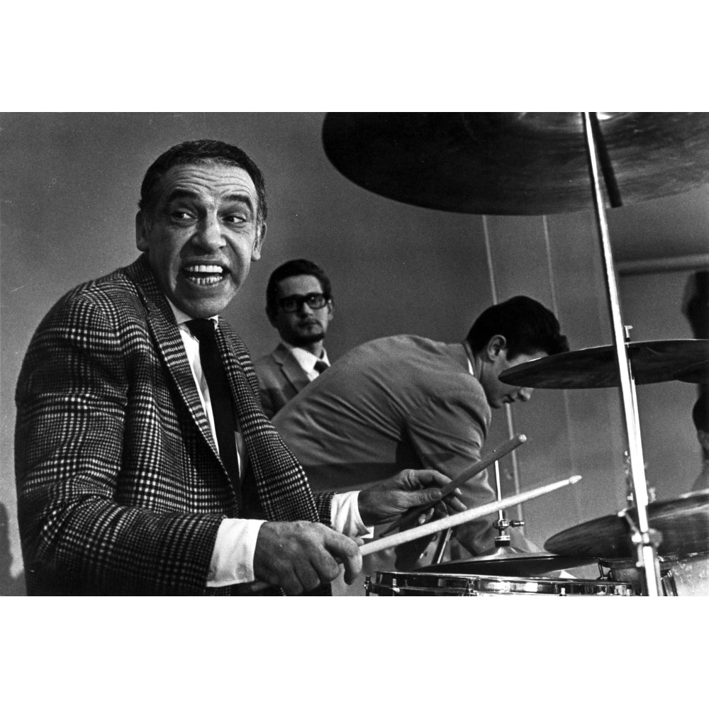 Buddy Rich playing the drums Photo Print Image 1