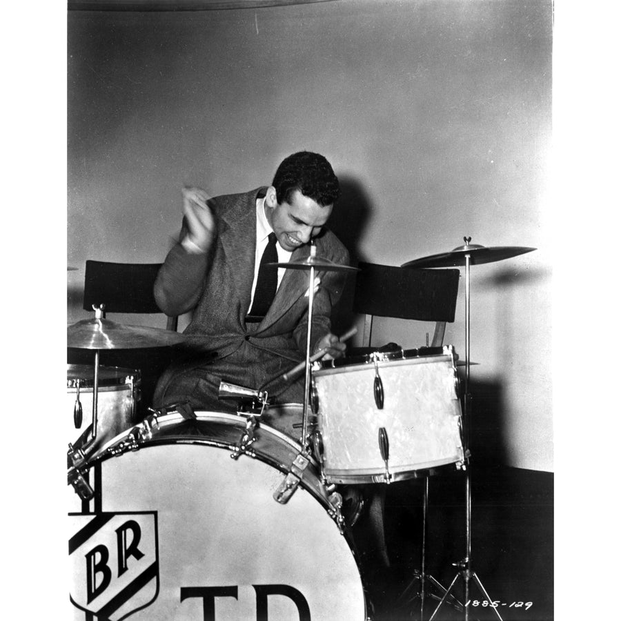 Buddy Rich playing the drums Photo Print Image 1