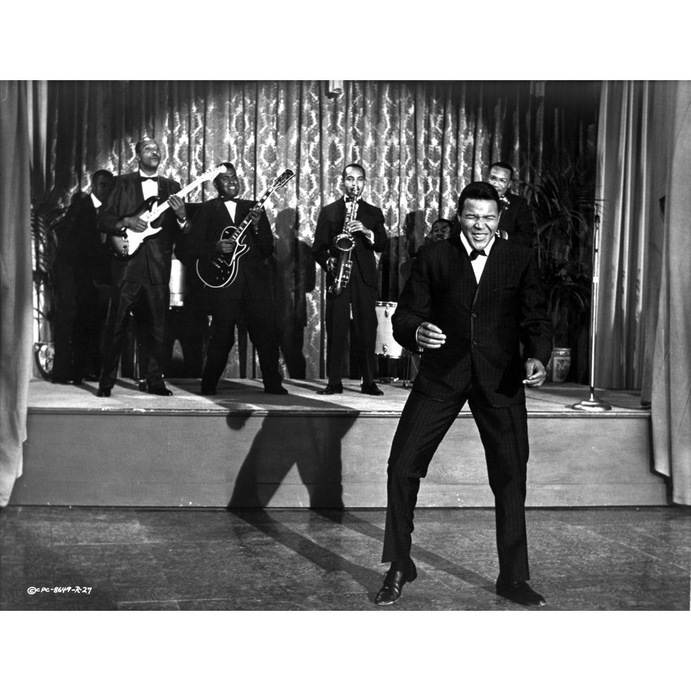 Chubby Checker performing on stage Photo Print Image 1